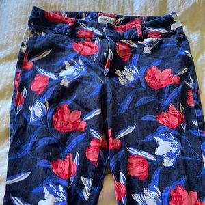 Old Navy Pixie Floral Pants